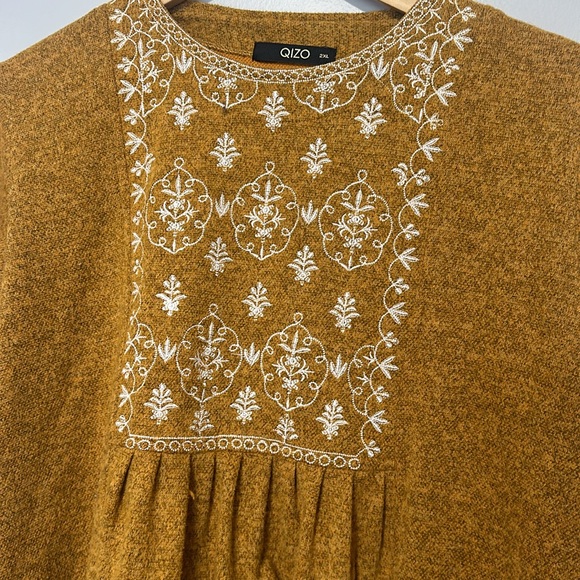 MUSTARD BLOUSE - Picture 2 of 4